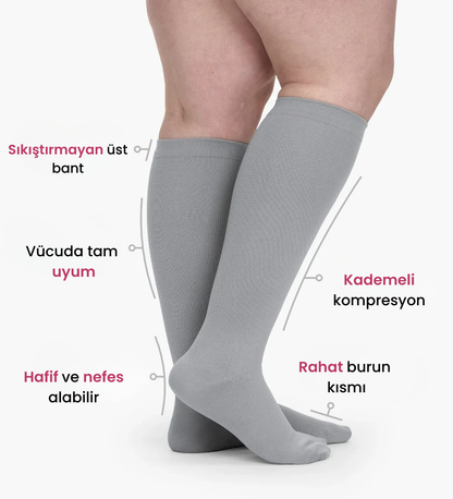 Ağrı Giderici İçin Kompresyon Çorapları